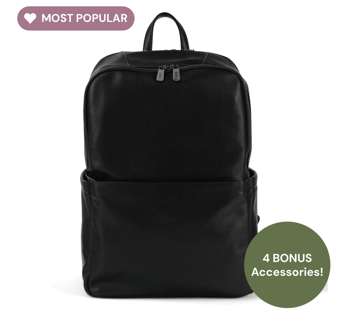 Multitasker Nappy Backpack Black