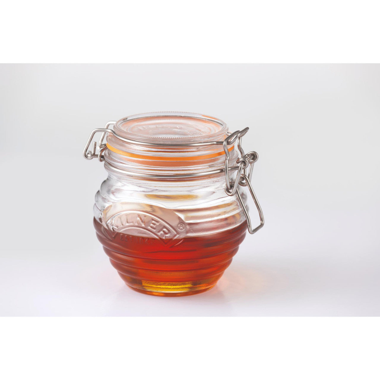 Kilner Honey Pot & Drizzler Spoon 400ml