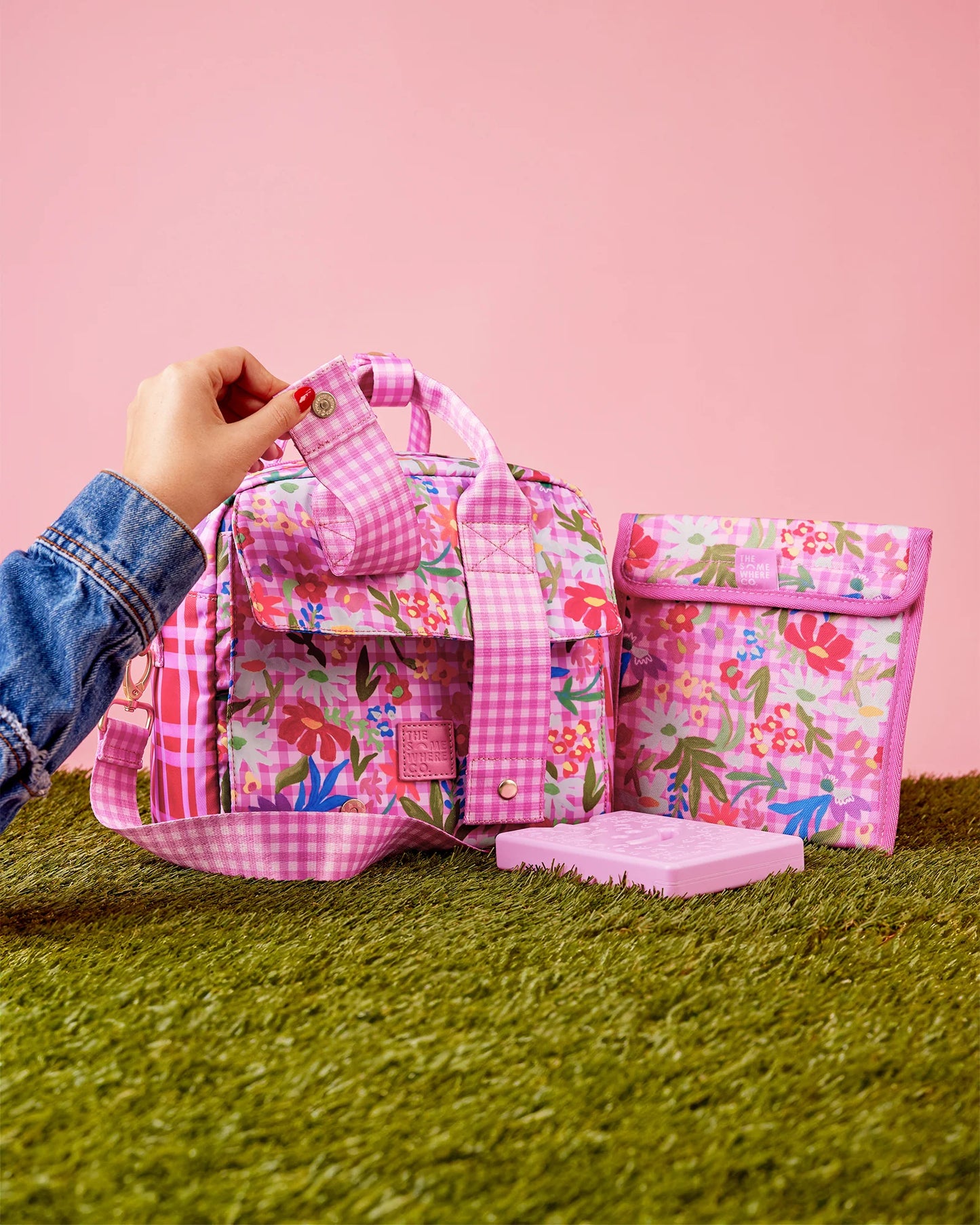 Flowerburst Lunch Tote