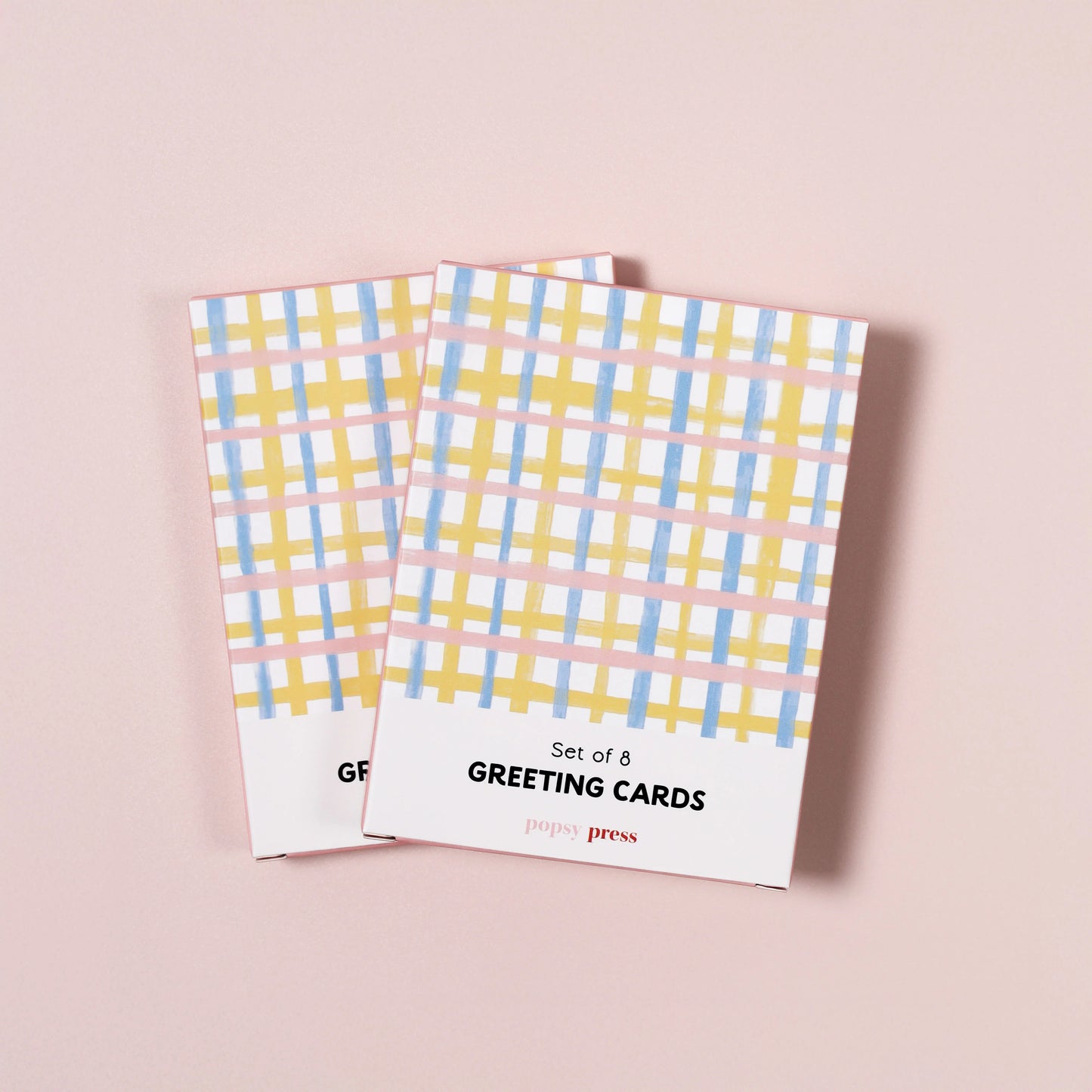 Plaid and Petals Mini Card Boxed Set of 8