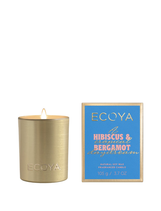 Hibiscus & Bergamot Mini Goldie Candle