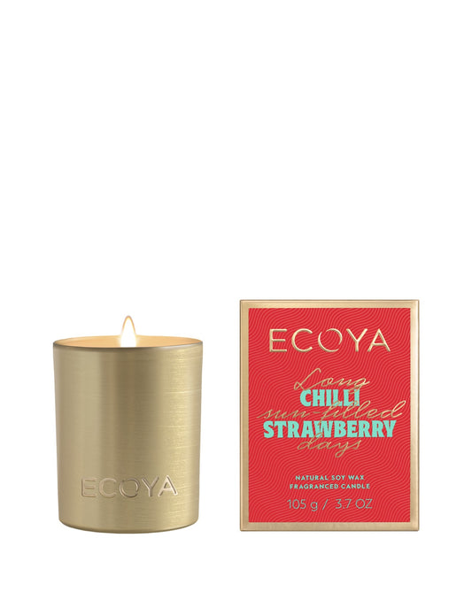 Chilli Strawberry Mini Goldie Candle