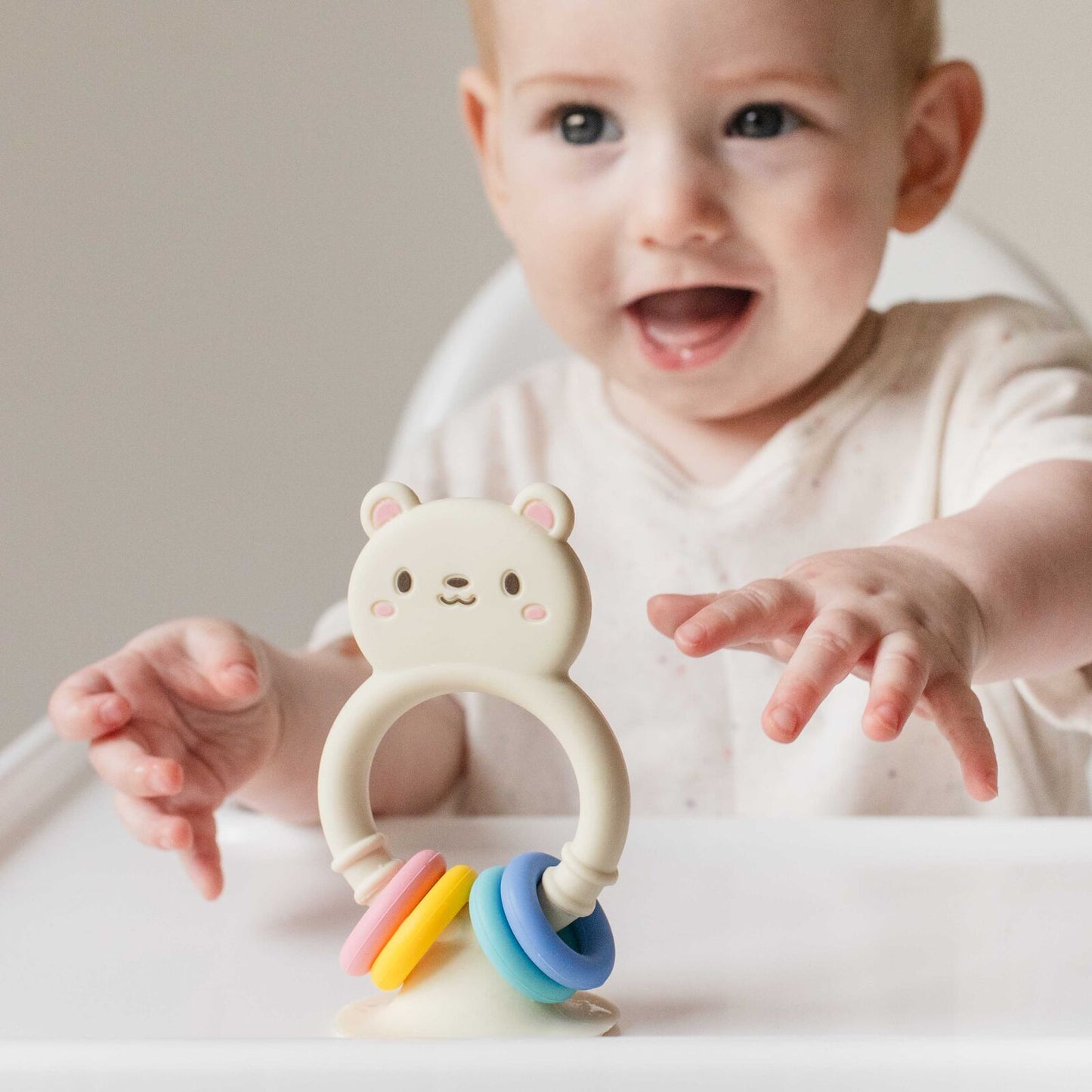 High Chair Buddy Silicone Bear