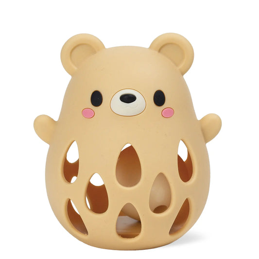 Silicone Rattle Bear