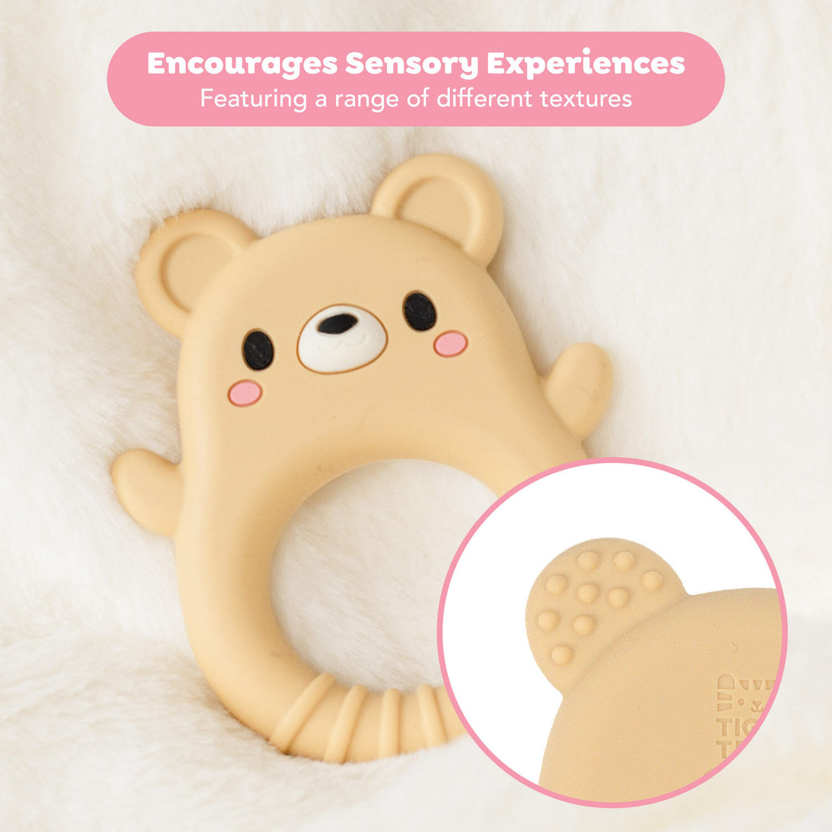 Silicone Teether Bear