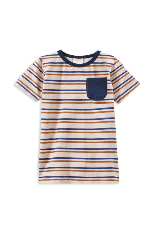 Mini Stripe Pocket Tee