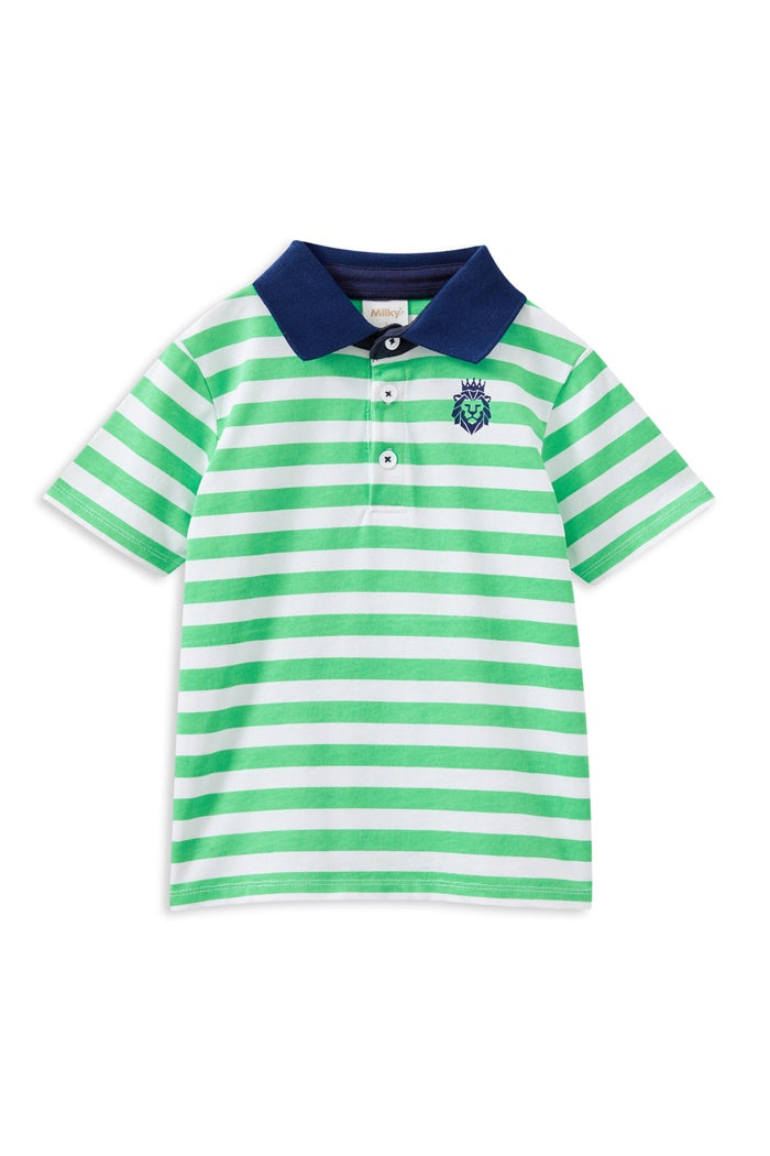 Green Stripes Rugby,