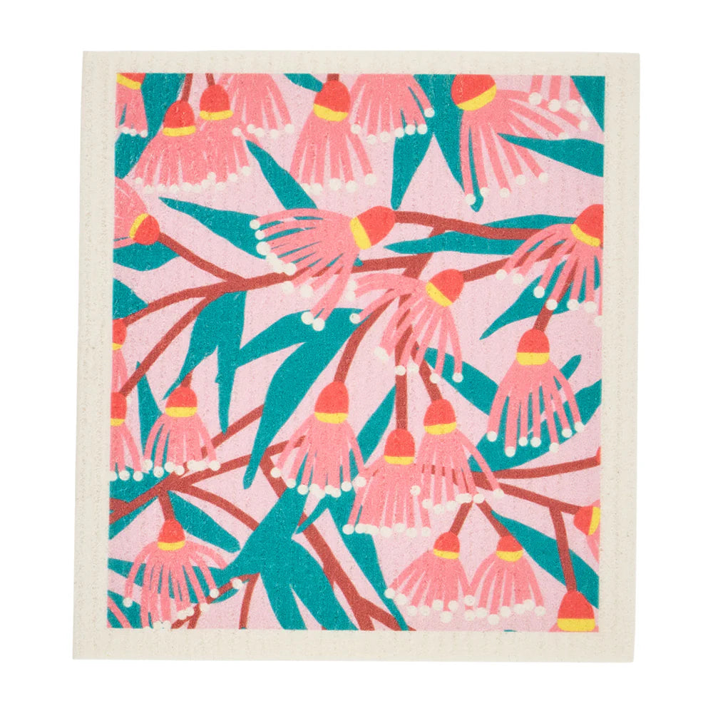 Dish Cloths 2pk Blossom Branches/Wildflower