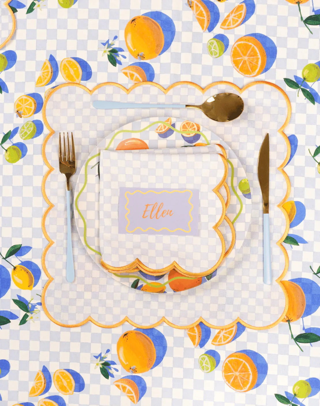 Sorrento Citrus Tablecloth