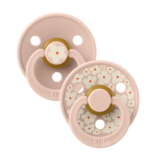 Bibs Dummies 2pk Jasmine Blush Mix