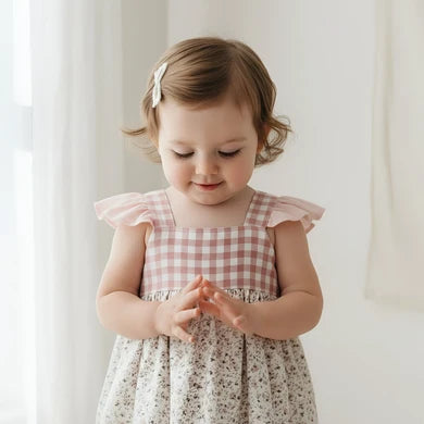 Baby Girls Hattie Dress Petite Floral