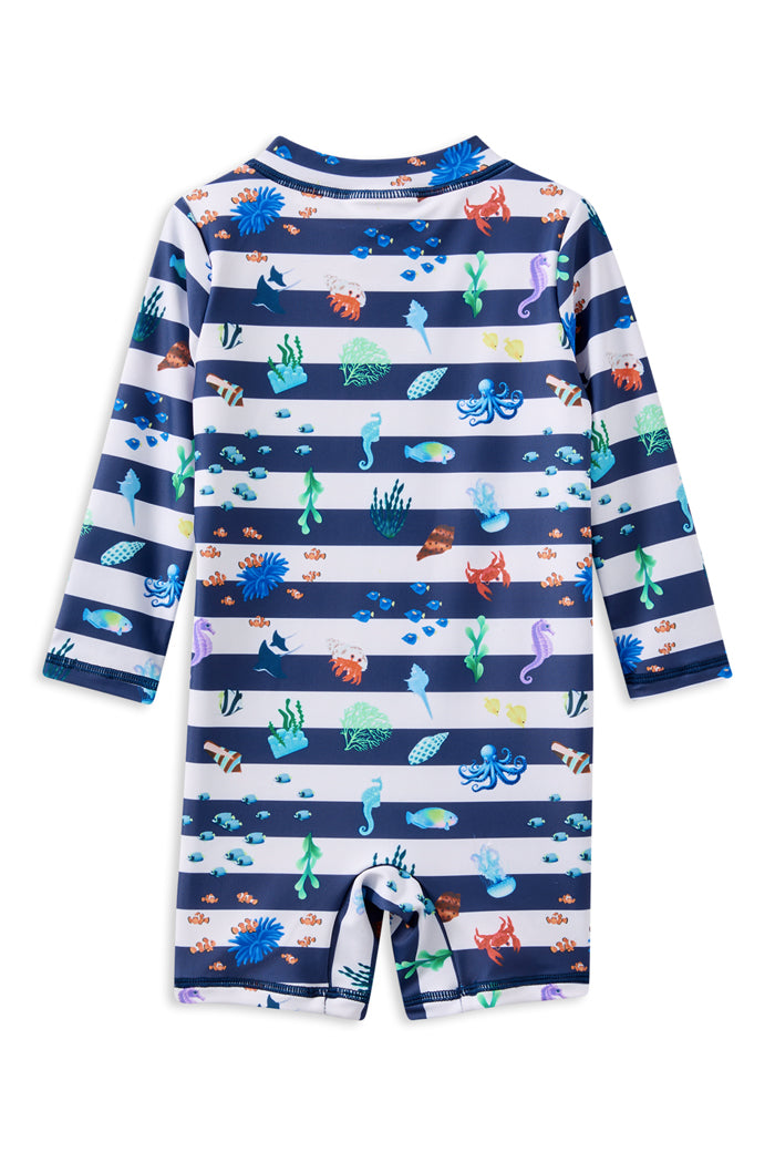 Marine Long Sleeve Swimsuit