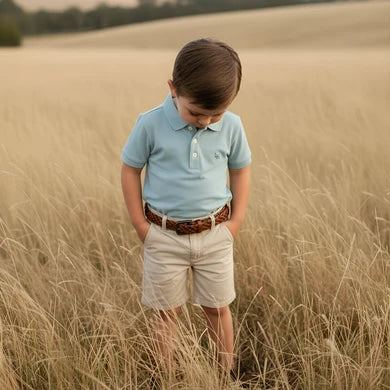 Boys Polo Shirt Blue