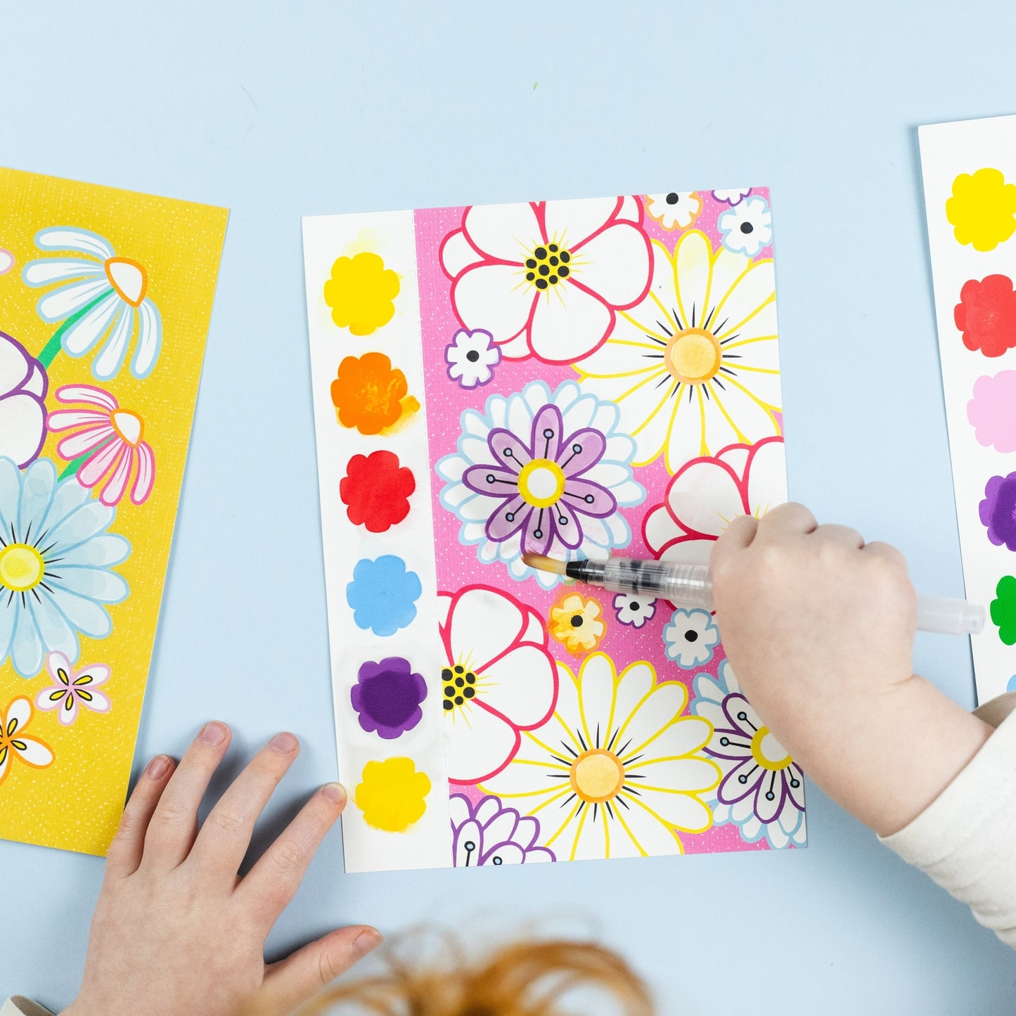 Paint A Picture Butterflies & Flowers