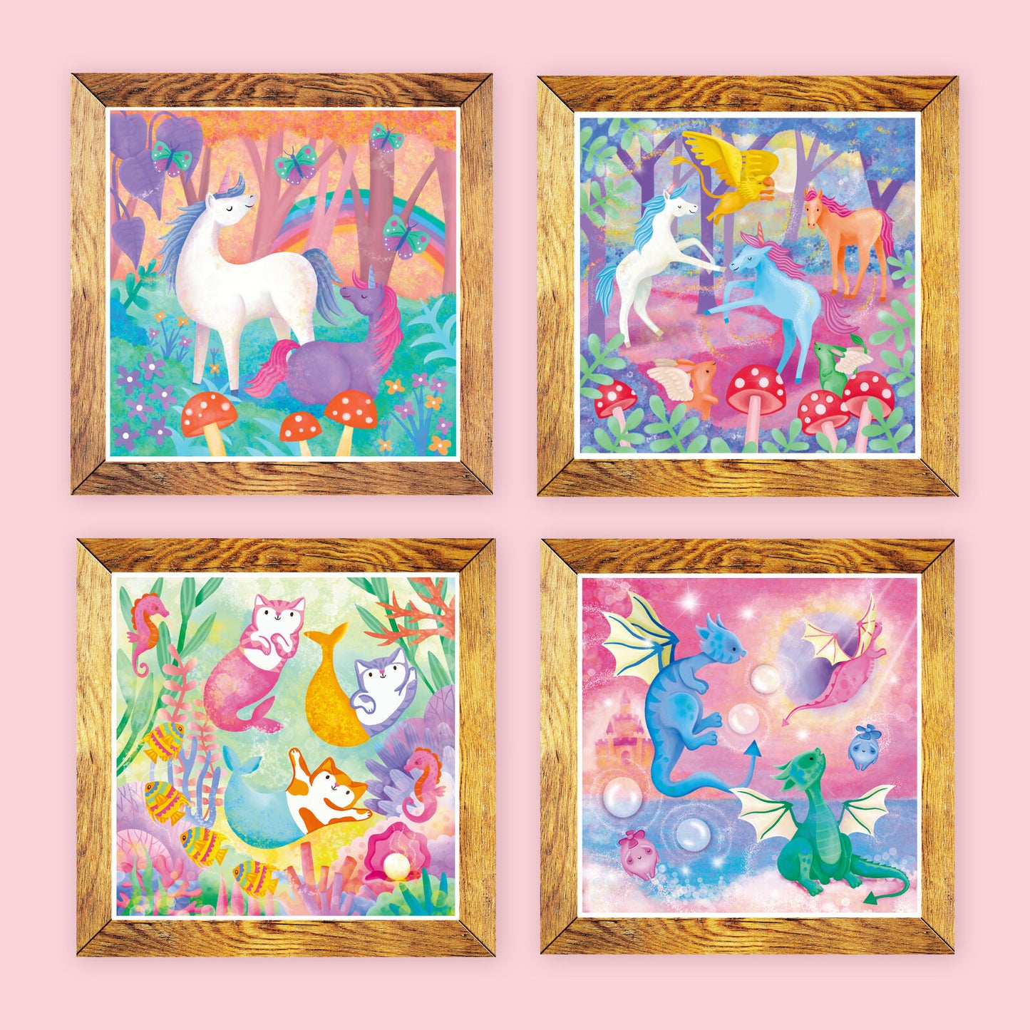 Magic Painting World Unicorn and Friends
