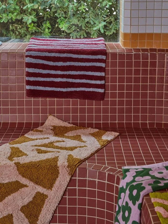 Strokes Bath Mat