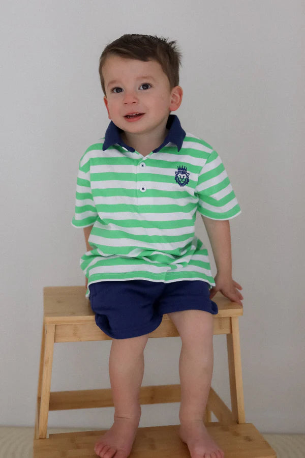 Green Stripes Rugby,