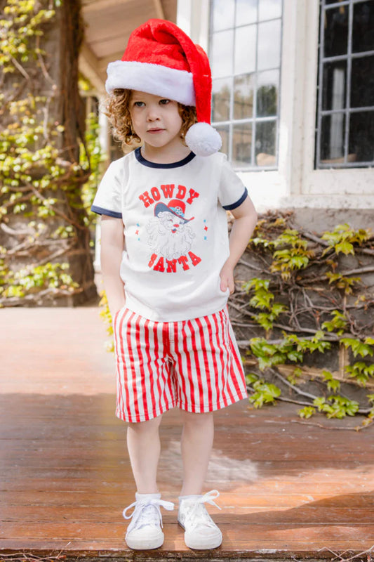 Red Stripe Short