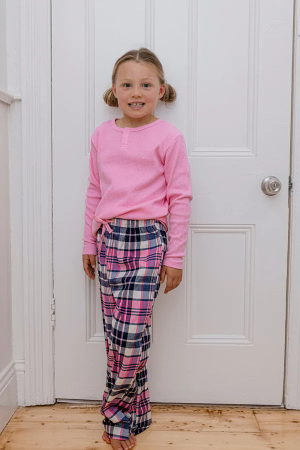 Chester Check Pjs Marshmellow
