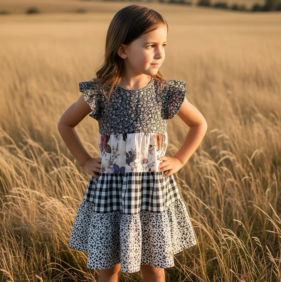 Girls Ivy Dress Meadow Floral