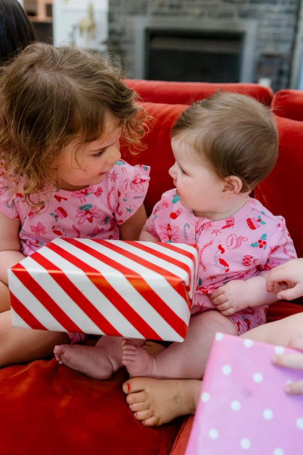 Christmas Zip Romper.