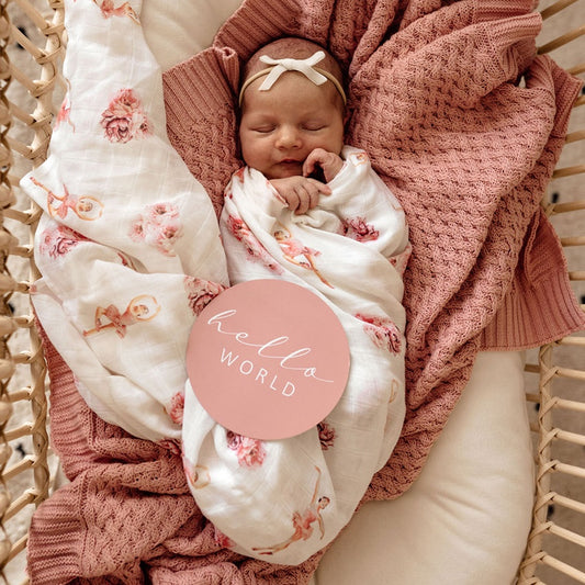 Ballerina Organic Muslin Wrap