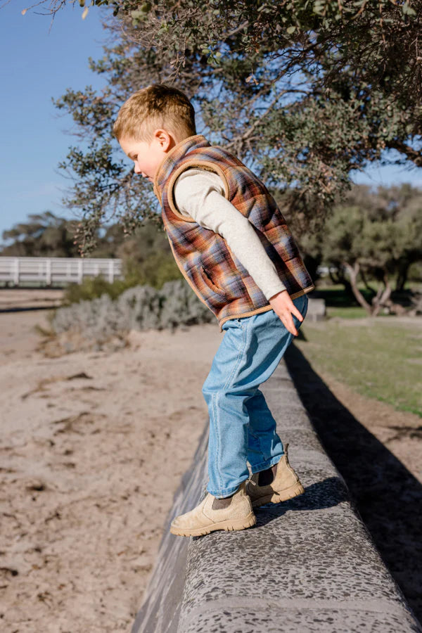 Fitzroy Check Vest