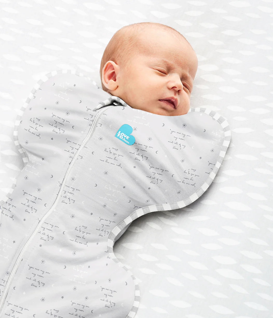 Love To Dream Swaddle Up Lite 0.2 tog Grey