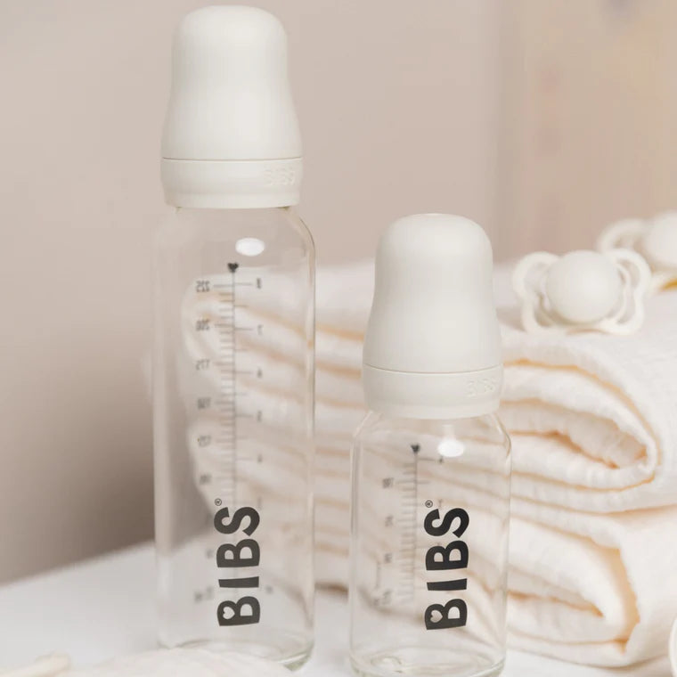 225ml Glass Bottle Set Ivory