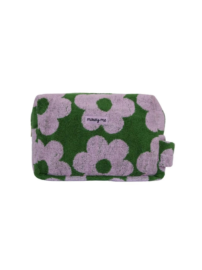 Flowerbed Terry Toiletry Bag
