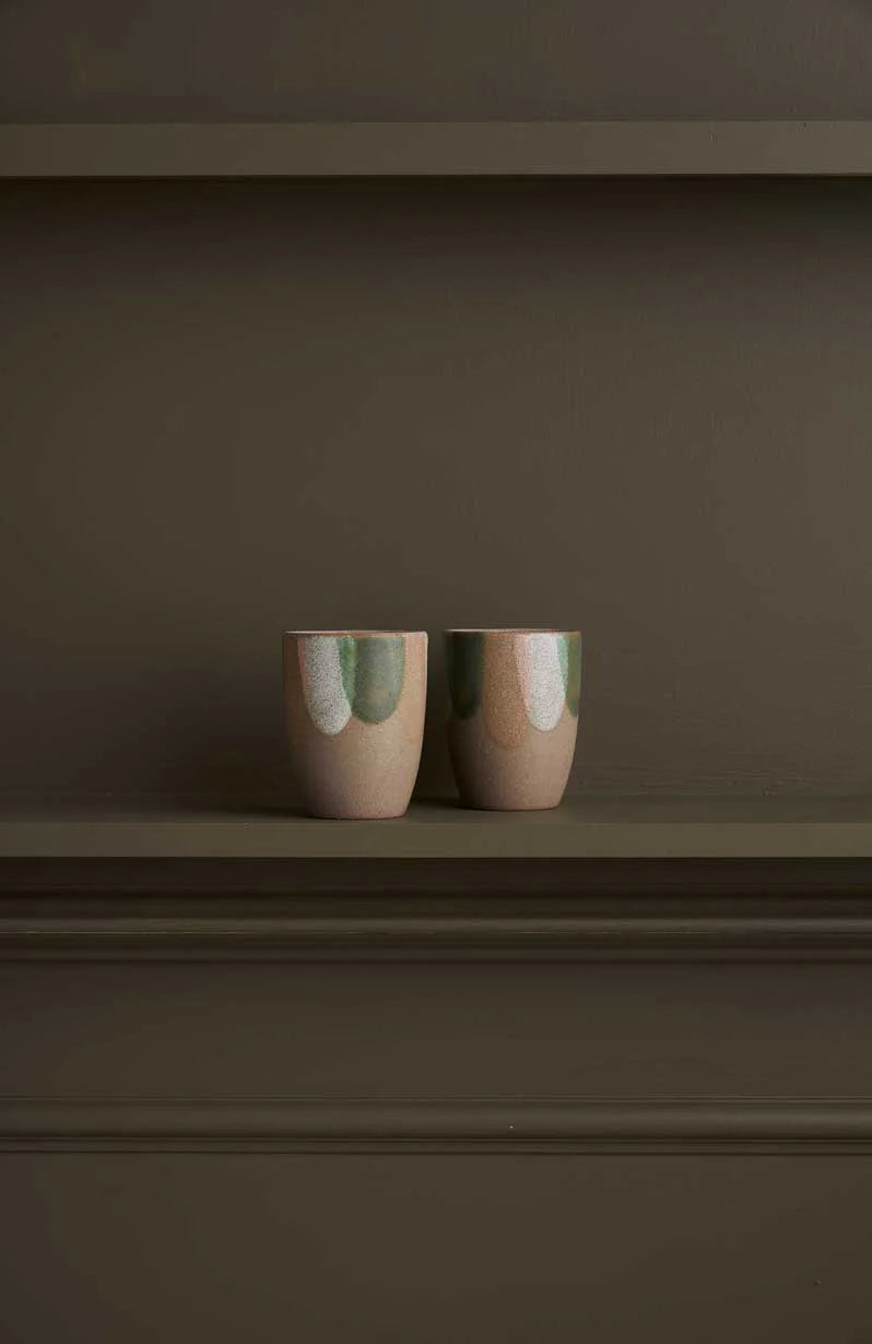 Latte Set of 2 Green Tate Collection