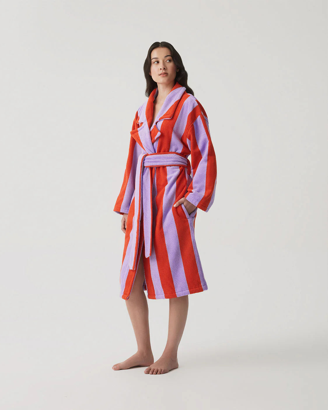 Robe Grapefruit Stripes