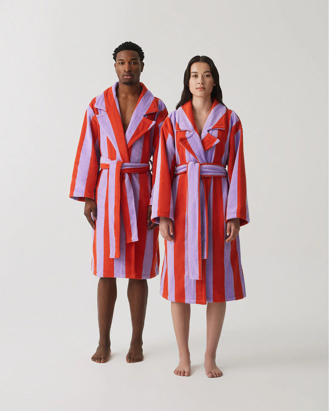 Robe Grapefruit Stripes