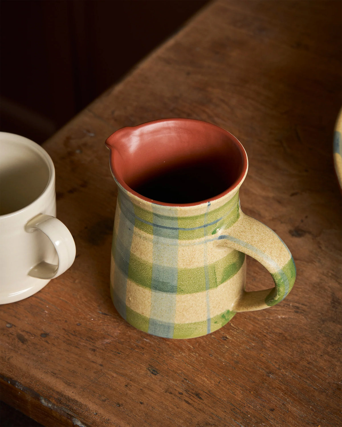 Jug Tartan Cinnamon Christmas