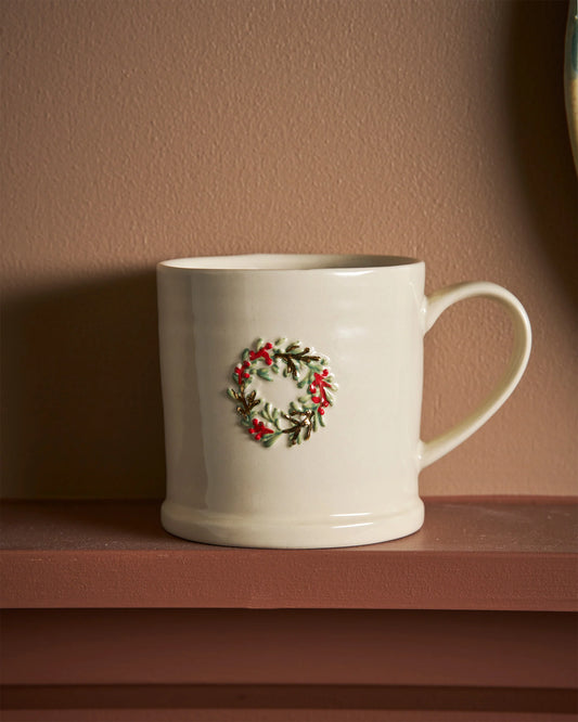 Wreath Large Favourite Things Mug