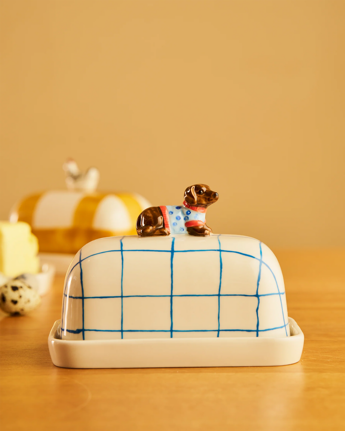 Butter Dish Dachshund Butter Up