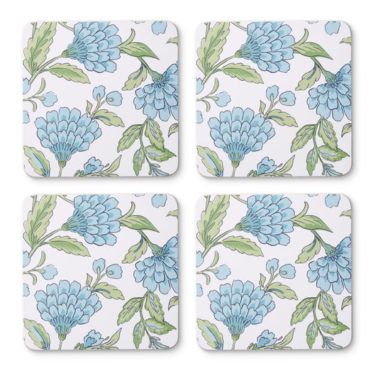 Georgia Blue Hard Coaster Set of 4