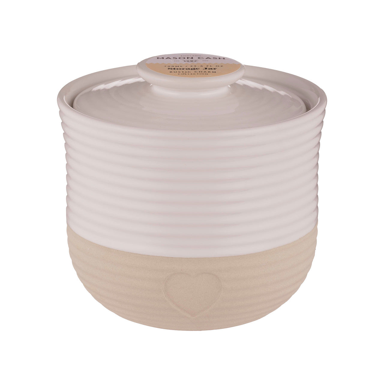 Mason Cash Rustic Charm Storage Jar 12cm