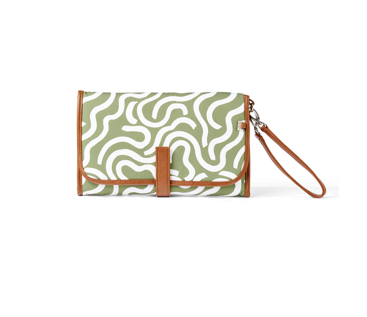 Change Mat Green Sqiggle