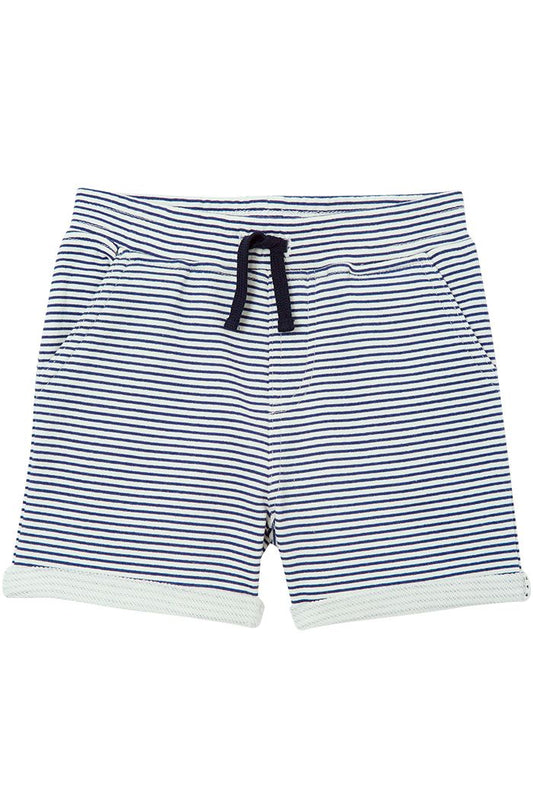 Stripe Fleece Short