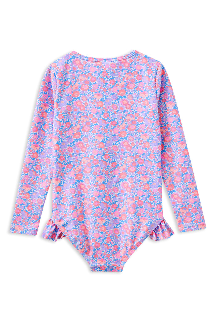 Pretty Posy Long Sleeve Swimsuit