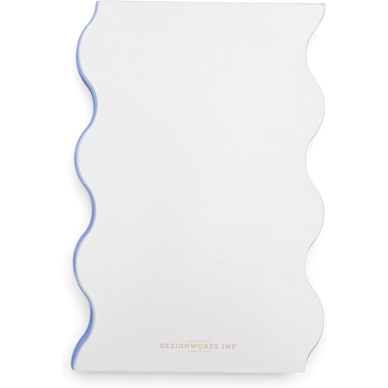 Wavy Daily Notepad Lilac