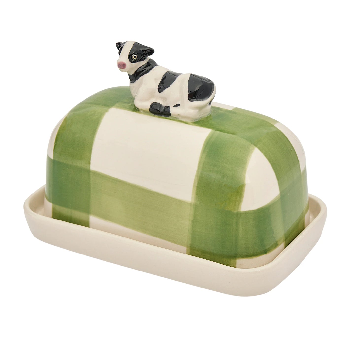 Butter Dish Cow Butter Up