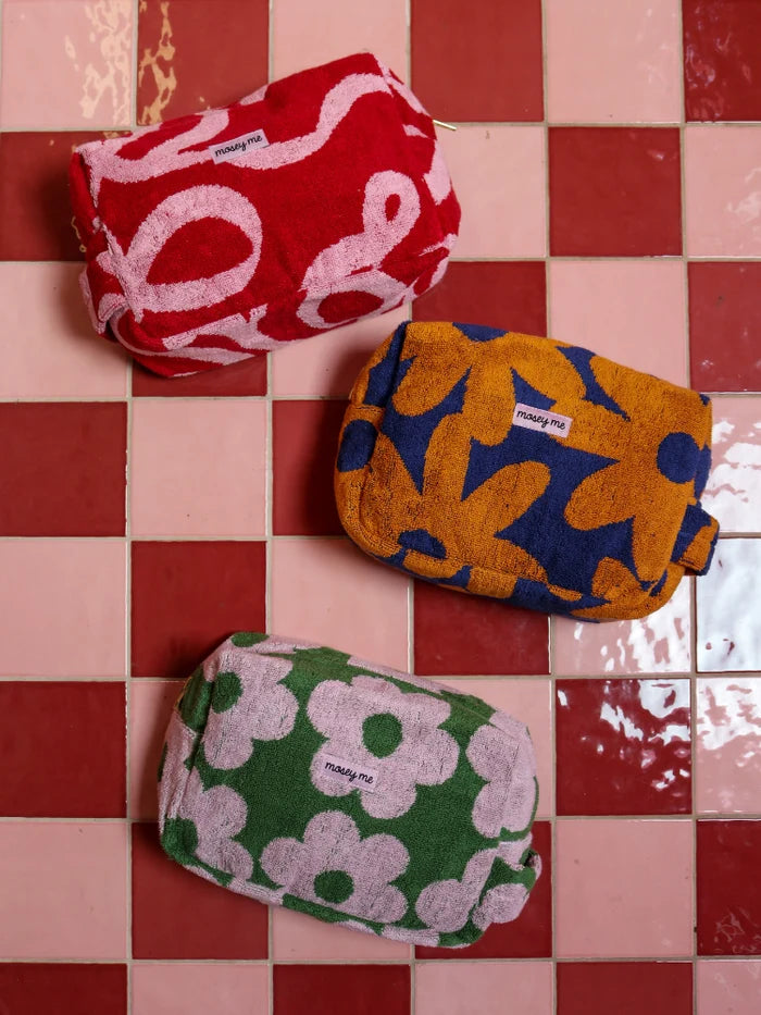 Flowerbed Terry Toiletry Bag