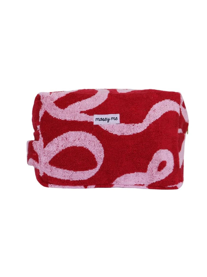 Ribbon Terry Toiletry Bag