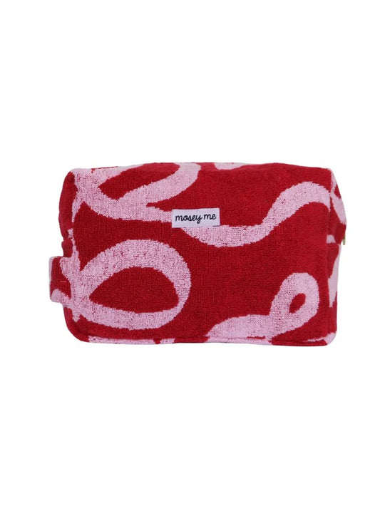 Ribbon Terry Toiletry Bag