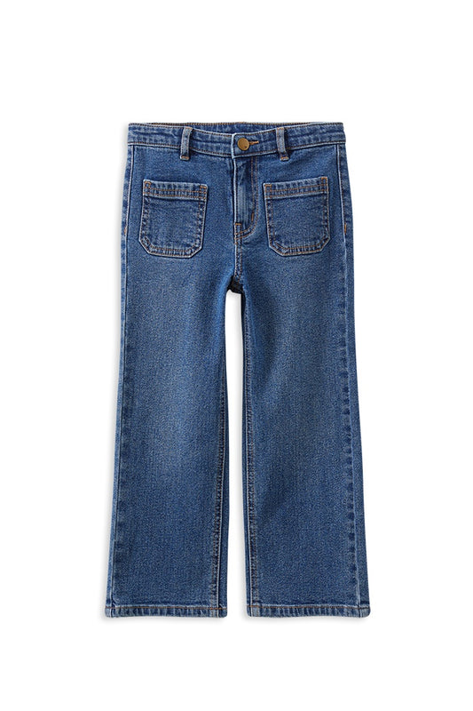 Mid Wash Denim Jean.