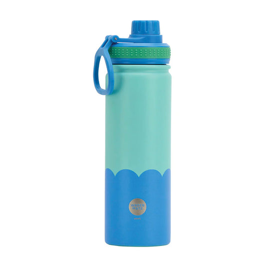 Watermate Stainless Wave Aqua Blue 600ml