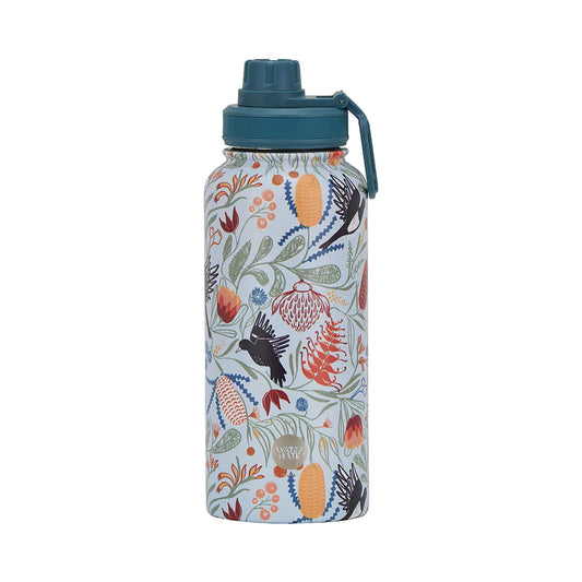 Watermate Stainless Magpie Floral 950ml