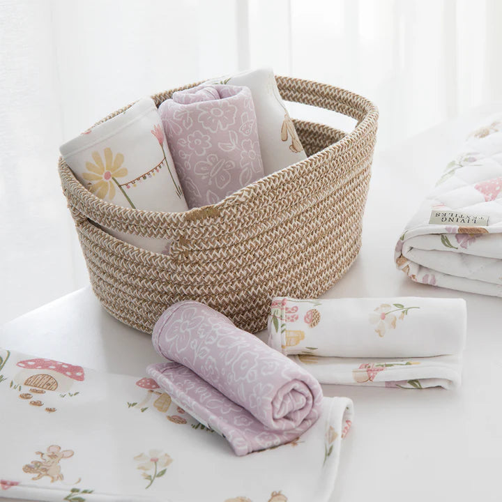 3pk Wash Cloths Whimsical Wonderland
